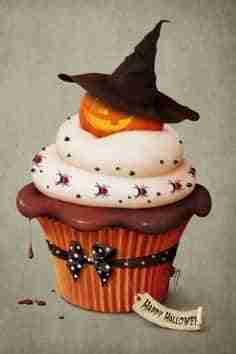 Ideas para decorar cupcakes de Halloween 4 decorar cupcakes