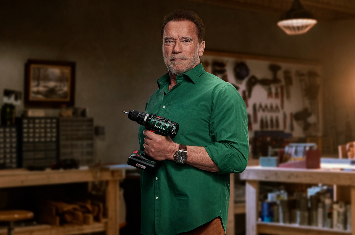 Arnold Schwarzenegger vuelve a las pantallas protagonizando nueva campaña de PARKSIDE